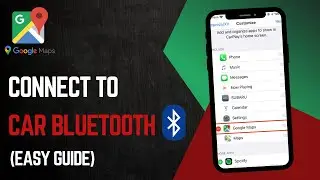 Как подключить Google Maps к Bluetooth-устройству в машине