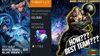 How to Beat Marvel Contest of Champions MCOC Side Quest Boss Rush Big Blue Week 1