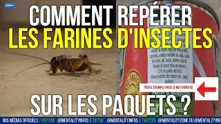 Termes Officiels : Comment rep&eacute;rer les termes officiels de la poudre d'insecte sur les paquets ?