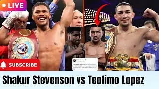 Shakur Stevenson vs Teofimo Lopez &ndash; Full Fight Bre