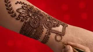New Square Shape Mehndi Designs| Mehandi Ka Design | Mehndi Design Back Hand Mehndi Design 