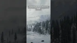 Kashmir - heaven on earth ❄️💯🌨️ #kashmirshorts #explorejourney #heavenonearth #serenekashmir