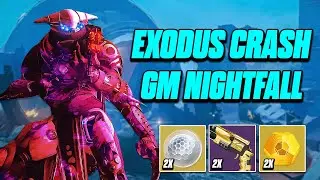Destiny 2 - GM Nightfall (Exodus Crash) Gameplay Walkthrough | No Commentary Lets Play