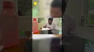 Witness the Moment! Teacher Signs Vice Captain Nomination Paper #schoolelection #goldenrule