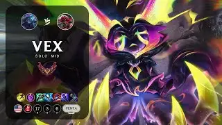 Vex Mid vs Katarina - NA Grandmaster Patch 14.7