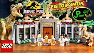 LEGO Jurassic Park 30th Anniversary Visitor Center Review