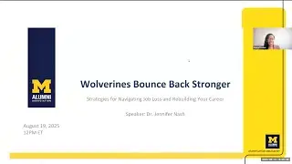 Wolverines Bounce Back Stronger: Strategies for Navigating Job Loss and Rebuilding Your Career
