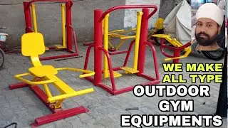outdoor fitness equipments 2018 || open gym workout machines in india