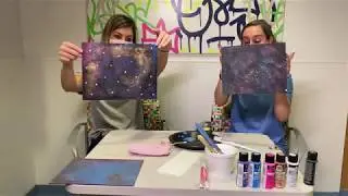 Crafts for Kids: Do-it-yourself Galaxy Painting