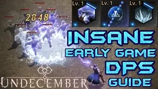BEST early game AOE DPS build | Undecember