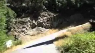 Descending Cal Ida Road on a Bicycle