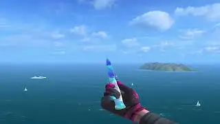 Stiletto &ldquo;Tie-Dye&rdquo; + Gloves &ldquo;Punk&rdquo; | Standoff 2 Gameplay