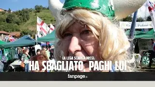 Pontida, la base della Lega con Salvini (e contro gli immigrati): 