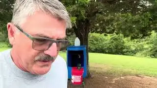 Water jug penetration test and chronograph speed test on 9.5 steel using 1745 tubes!