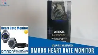 TRY THIS NEW TECH! Omron Strap Free Heart Rate Monitor Wrist Watch (HR-210)