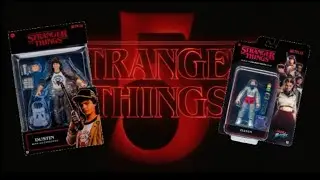 STRANGER THINGS SEASON 5 DUSTIN AND ELEVEN FIGURE REVIEW 