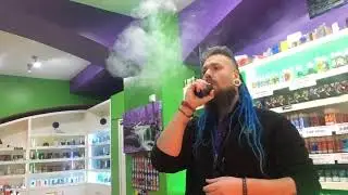 Blue raspberry and cotton candy  by bubba jug review/tasting