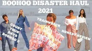 BOOHOO CLOTHING HAUL 2021 | HONEST REVIEW | DISASTER CLOTHING HAUL |SIZE 10