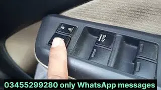 How To Use Driver Side Power Window Master Switch | Honda City 2024 Explained
