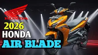 ВАУ! Обзор нового Honda Air Blade 2026 года | Потрясающий дизайн и характеристики 🔥