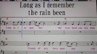 Who'll stop the rain / CCR (Singing Practice. 상세한연습) #팝송가르쳐주는남자 366.