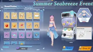 Spending Black Crystal for Gachapon | Summer Breeze Event + Themed Event【Tower of Fantasy】