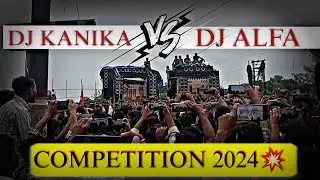 DJ ALFA BDN VS DJ KANIKA BSR || COMPETITION 2024💥 || BADAUN GANESH VISARJAN 2024