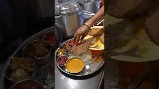 Goa Aunty Selling Traditional Goan Fish Thali Rs. 300/- Only #goafood #shorts