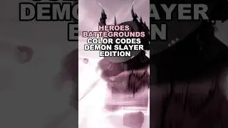 🌸 Demon Slayer Codes in HEROES Battlegrounds! (Roblox) #heroesbattlegrounds #hbg #roblox #robloxfyp