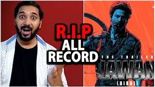 Jawan Trailer 6 Hrs Record Breaking Views And Likes | Jawan Trailer Review Reaction | Shahrukh Khan