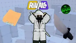 🔥 This Took FOREVER… Gold Knife Wrap in Roblox Rivals. 🔥