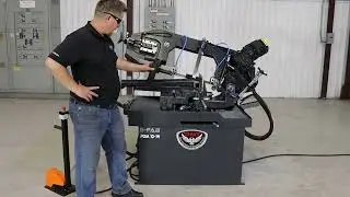 RMT S-FAB PDM 10-14 Bandsaw Overview | Semi-Automatic Double Miter Bandsaw