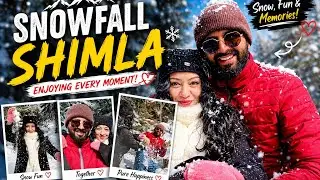 Living in shimla. First snowfall of 2026 