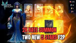 Watcher Of Realms | Summoning : Two New 5 Stars (F2P Account)