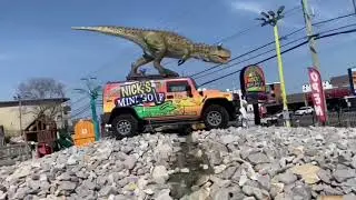 King Fyz Approved Royalty Reviews Nick&rsquo;s mini Golf Ocean City MD. ⛳️ 🦖🦕( Do kids really like it ?)