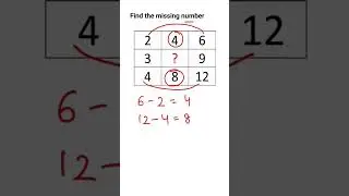 Reasoning Tricks-68 #shorts_video #missing_number #reasoning_tricks #shorts_feed