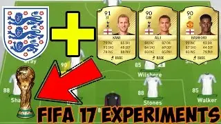 ENGLAND'S FULL POTENTIAL - FIFA 17 CAREER MODE EXPERIMENT