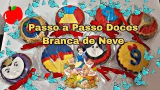 Passo a passo Kit de doces Personalizado BRANCA DE NEVE | PARTE 1 - FAMILIA SILVA E SILVA