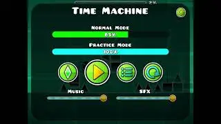 Me trying to beat Time Machine on geometry dash part 2