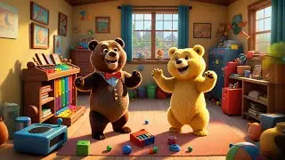 Five Teddy Bears Sing and Play | Fun Nursery Rhyme for Kids | Baby Songs and Preschool Learning