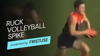 AFL Ruck Volleyball Spike