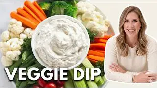 Easy Vegetable Dip Recipe | Creamy Homemade Pantry Dip