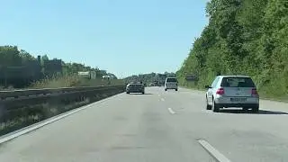 New BMW M3 2020 Cabrio Speed Test on German AutoBahn // Spy Video - Camouflage