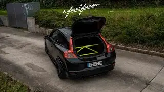 Volvo C30 BAF Motorsport K - Brace Einbau & Rücksitzbank delete | 4K