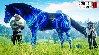 Arthur Morgan Sets His Eyes on Dutch's Legendary Sapphire Horse in RDR2 &ndash; A Battle of Wills