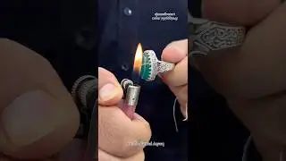 100% Natural aqeeq silver rings | sufi rings in ajmer sharif #ajmer #sufi #ali #silver #ring #art
