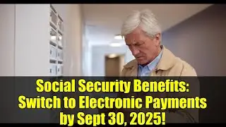 Social Security Benefits: Switch to Electronic Payments by Sept 30, 2025!