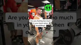 Feeling Your Back When You Deadlift?