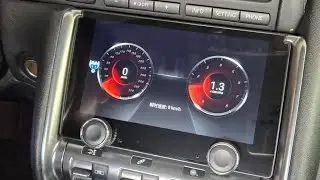 Nissan GTR central control screen (air conditioner)