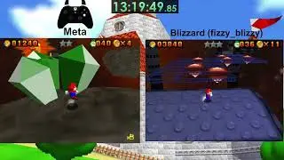 Super Mario 64 Land - Blind Race vs. Blizzard Part 5 (Finale) [N64]